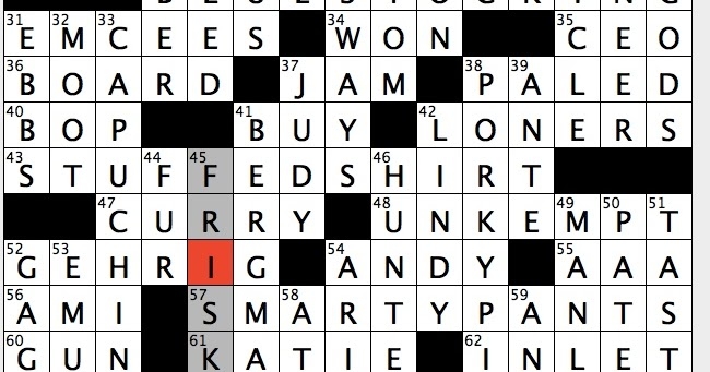 Rex Parker Does The NYT Crossword Puzzle Monkeys Named For Monks MON