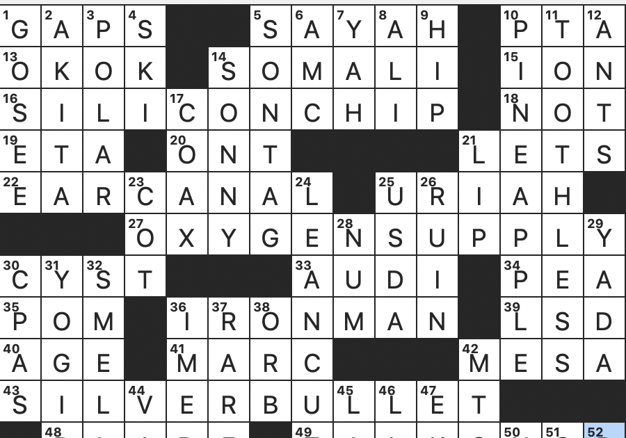 Rex Parker Does The NYT Crossword Puzzle Podcast Host Maron THU 12 