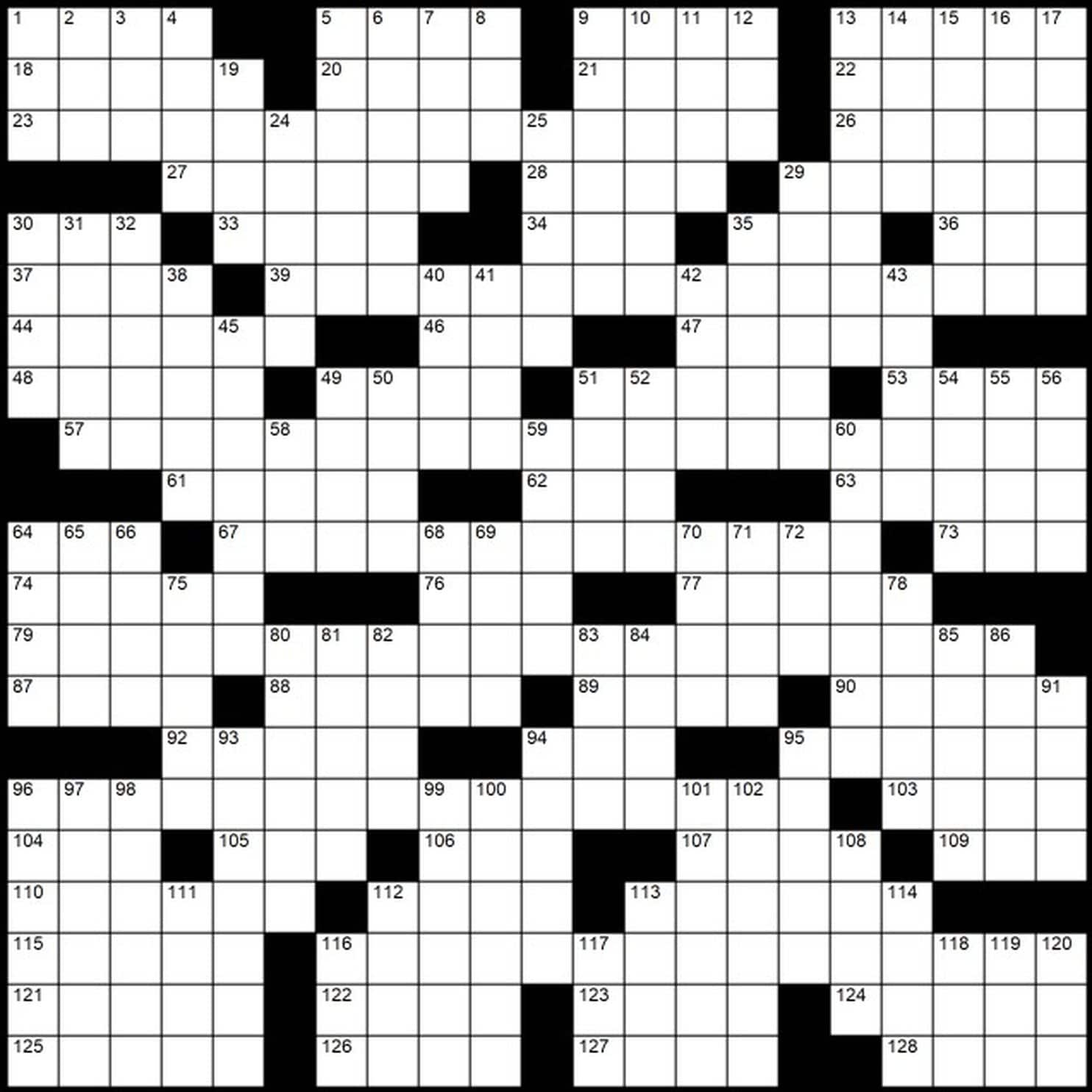 Saturday Crossword Puzzles Wsj Printable James Crossword Puzzles