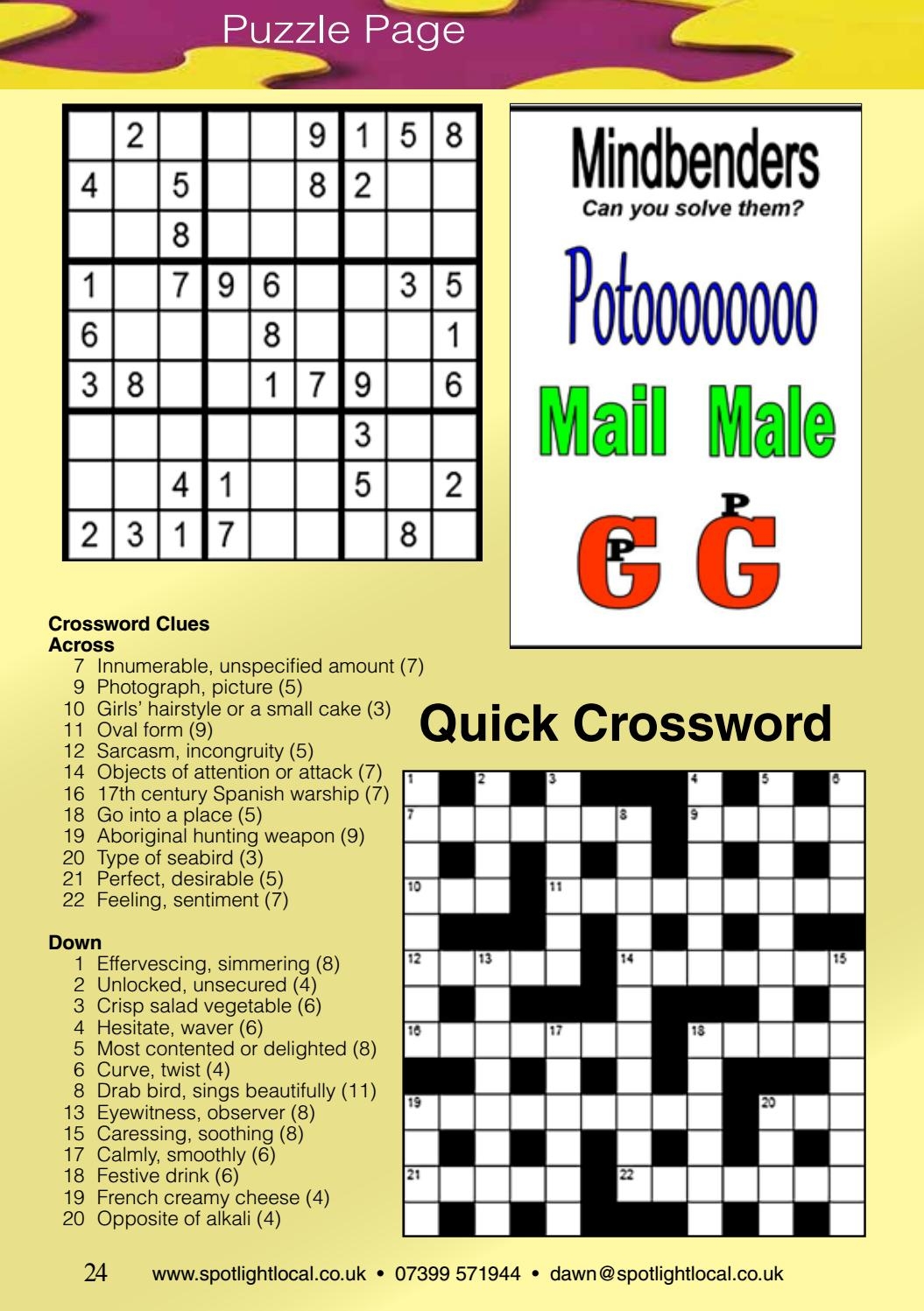 Sea Bird Crossword Clue 6 6