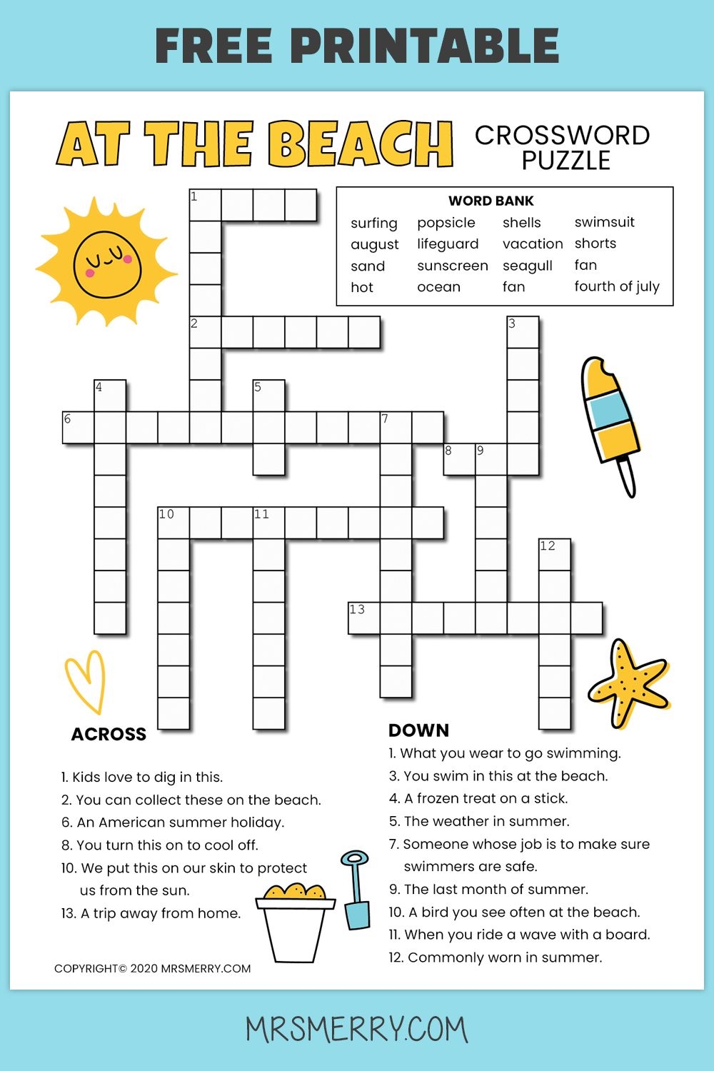 Summer Crossword Clue Tricks