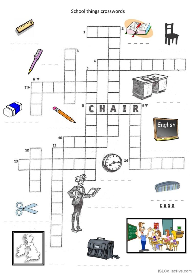 Thick Of Things Crossword
