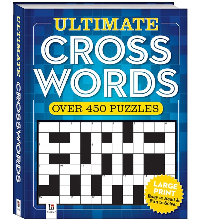 Ultimate Puzzle Book Crossword Puzzle Books Books Adult Hinkler