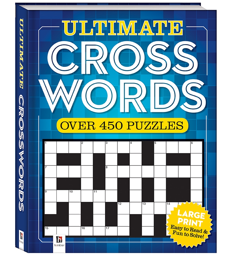 Ultimate Puzzle Book Crossword Puzzle Books Books Adult Hinkler