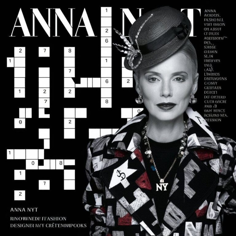 Unraveling The Mystery Of Fashion Designer Anna In The NYT Crossword 